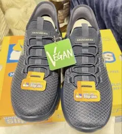SKECHERS Slip-ins ネイビー スニーカーのサムネイル