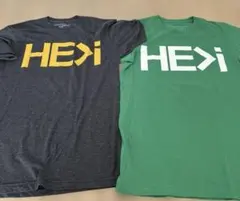 処分価格　HE＞i 緑 Tシャツ 2枚セット