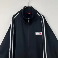 00s ニューバランス new balance トラックジャケット ジャージ 黒