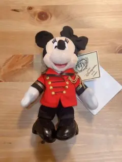 東京ディズニーランドホテル　ミニーマウスぬいぐるみバッジ　ドアマンコスチューム