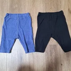 ベビーパンツ 2枚セット ユニクロ