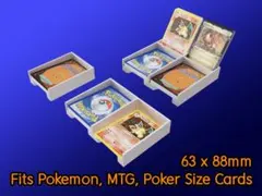カードゲーム用 カードホルダー 2面タイプ ポケカ MTG ボードゲーム