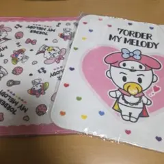 7ORDER × マイメロディ コラボ ミニ タオル 小田ちゃん