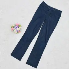 s Max Mara スラックス風デニムパンツ　美品　38　М　ネイビーのサムネイル