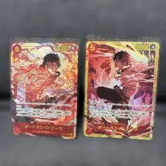 ワンピースカード ポートガス・D・エース SEC 決戦の刻 - メルカリ