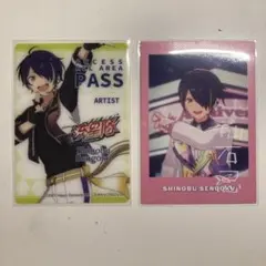 あんスタ DREAM LIVEくじ スタライ クリアフォトカード 仙石忍