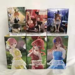 VF9533 未開封 五等分の花嫁 パステルドレス バニー 6個セット