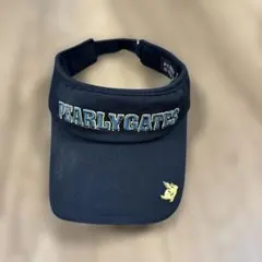 PEARLY GATES ネイビー バイザー