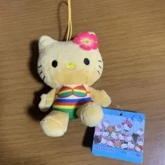 ハローキティ マスコット タイトー限定 Myハローキティマスコット 日焼け