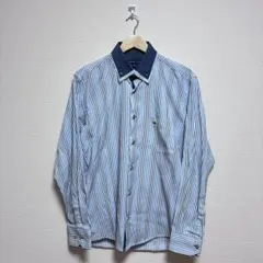 00s トミーヒルフィガー ストライプシャツ