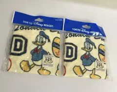 値下げ！　ドナルドダック タオル 2枚セット