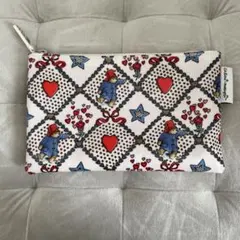 コラボ ★Cath Kidston x パディントン★チェックジップポーチ★