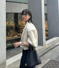 CLANE クラネ DAD CROPPED TAILORED JACKET - メルカリ