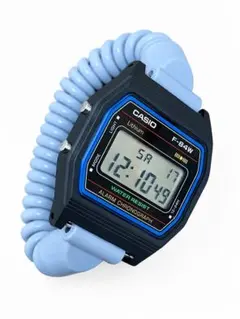 【新品】CASIO F-84W カールバンド カスタム チプカシ