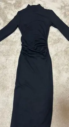 ZARA ブラック ロング 원피스 タイトフィット