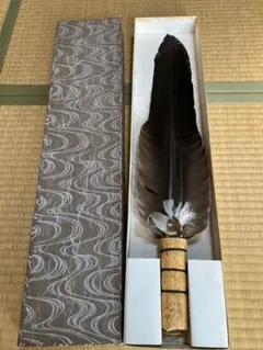茶道具 羽箒 鴻鶴 こうかく こうつる 右羽 風炉用 C 新品未使用 - メルカリ