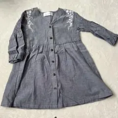 刺繍ワンピース