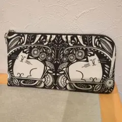 猫柄　長財布