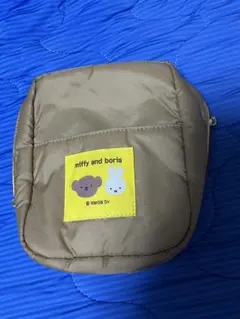 miffy and boris ポーチ ベージュのサムネイル