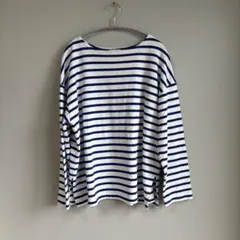 LOWRYS FARMローリーズファームボーダーカットソーオーバーサイズ