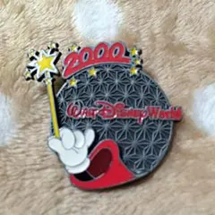 【良品】ピンバッジ ウォルトディズニーワールド 2000年