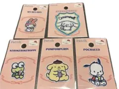 サンリオシールワッペン5枚セット