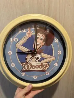 Disney Pixar Toy Story Woody 掛け時計