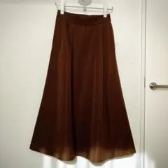 URBAN RESEARCH DOORSフレアロングスカート