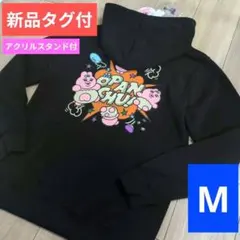 【早い者勝ち】新品タグ付　おぱんちゅうさぎ　パーカー　黒　M