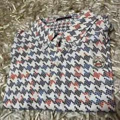 【超美品】ten-O-four COOLMAX 幾何学模様 半袖シャツ 日本製