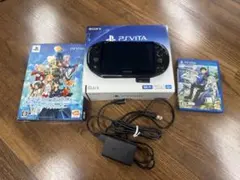 PS Vita 本体 ブラック + ソードアート・オンライン