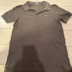 Nike ブラウン ポロシャツ Mサイズ