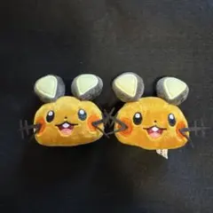 ポケモン　デデンネ　フェイスぬいぐるみクリップ　2個セット③