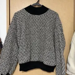 FUN ヘリンボーンニット 長袖