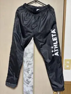ATHLETAピステパンツ Sサイズ ブラック 裏起毛
