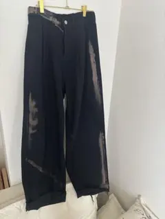 m.u.l seven fairy ブラックコーティングストレートデニム m.u.l seven fairy ブラックコーティングストレートデニム - メルカリ