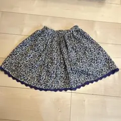 BeBe 花柄スカート 120