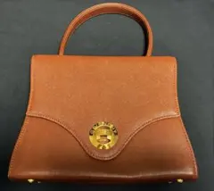 ジバンシー 2way ショルダー ハンドバッグ ターンロック y2k ブラウン 