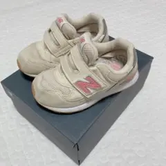 ニューバランス 313 キッズスニーカー 14.5cm アイボリー