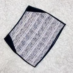 セオリー ツイード スカート 0 XS 編み込み ホワイト系 綺麗め かわいいのサムネイル