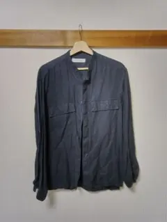 GREEN LABEL RELAXING ネイビー長袖シャツジャケット