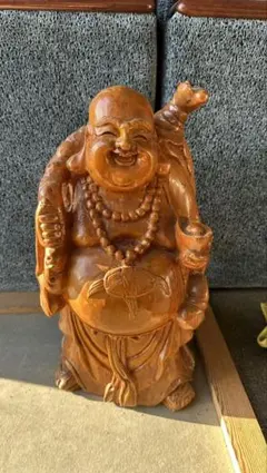木製 福の神像 約25cm - メルカリ