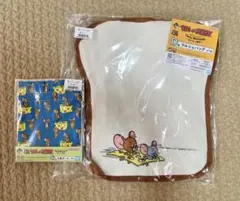 トムとジェリー　一番くじ　D賞マルシェバッグ　G賞巾着ポーチ