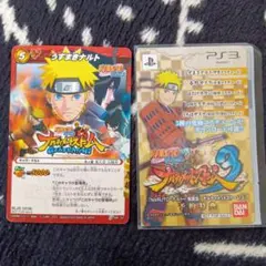 NARUTO ナルティメットストーム3 ジェネレーション特典カード 2枚