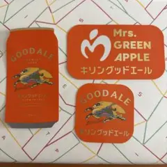 GOODALE キリン グッドエール　ミセスグリーンアップル　3枚