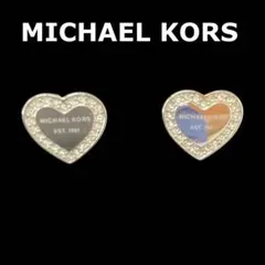 ★MICHAEL KORS★ハート型★ラインストーンピアス【マイケルコース】のサムネイル
