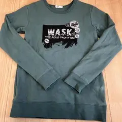 WASK グリーン 長袖トレーナー　160