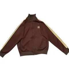 adidas アディダス ブラウン トラックジャケット Lサイズ