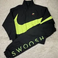 Nike ウーブンナイロンジャケット　Sサイズ　ビッグスウォッシュ L 新品 NIKE ナイキ メンズ スウッシュウーブンジャケット