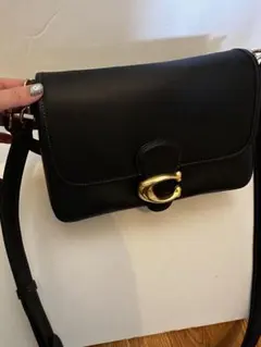 COACH ソフトタビー ショルダーバッグ ブラック